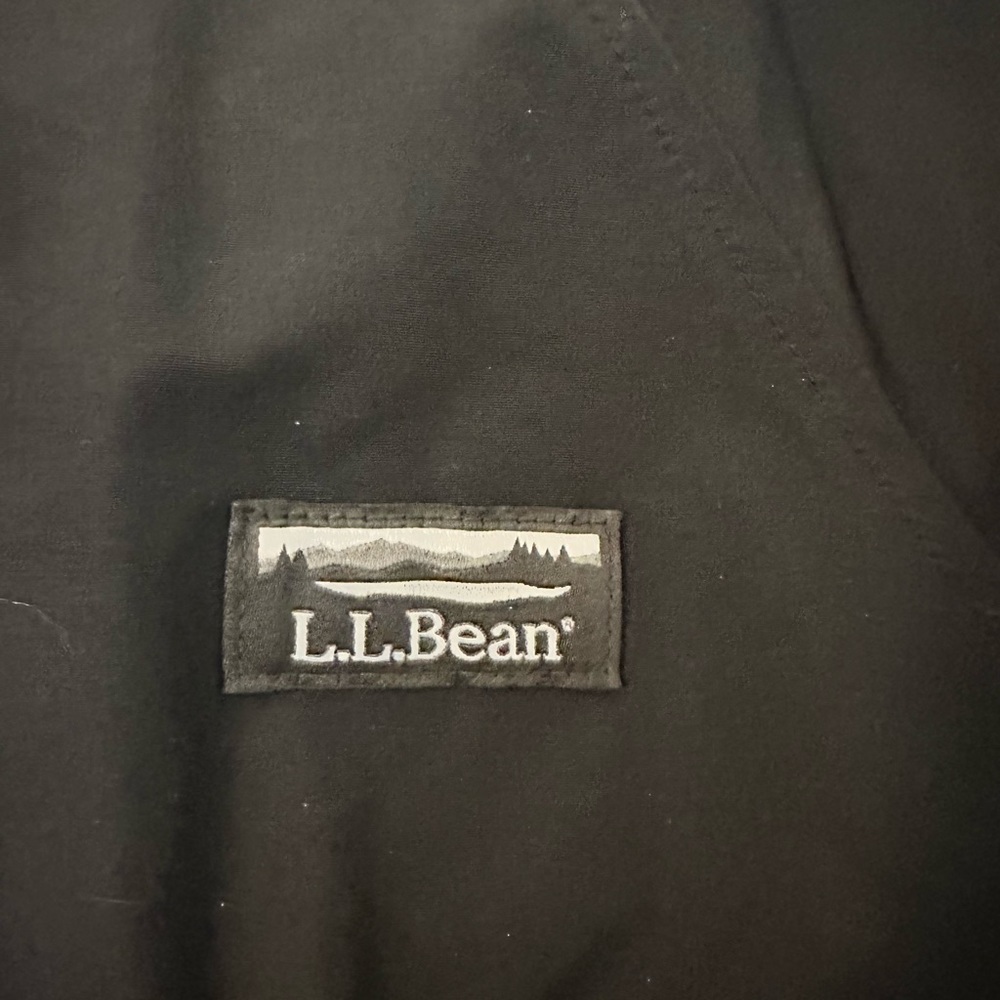 L.L. Bean black bomber jacket - Picture 2 of 4